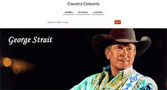 Desktop Screenshot of countryconcerts.us